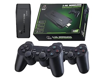Consola Game Stick Lite 4K 1000 Juegos 2 Control + TV Stick