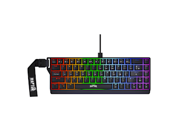 Teclado RAPTOR Fireclaw Magnetico Red Otemu M68