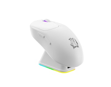 Mouse RAPTOR Storm Grip Wireless C/Base Cargadora WHITE 24.000 dpi