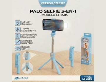 Palo Selfie con Tripode LAMBO TECH
