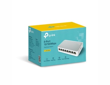 Switch TP-Link TL-SF1008D 8 Puertos Mini Desktop 10/100 Mbps