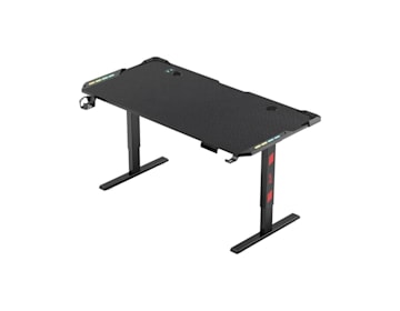 Escritorio Gamer RAPTOR GLOW STATION RGB con Elevación