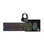 Combo Gamer RAPTOR Teclado Membrana 104 teclas + Mouse RGB 7200dpi + Mouse Pad S + Auricular 3.5 2