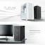 Gabinete TECWARE FLATLINE TG M ATX NEGRO / BLANCO 3