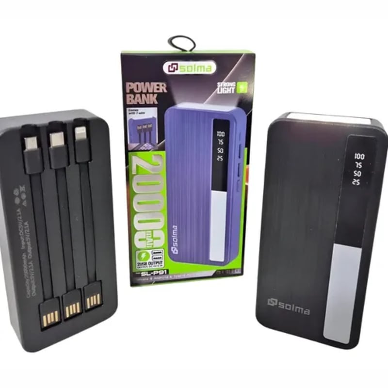 Power Bank SOLMA 3 EN 1
