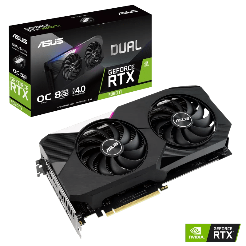 Placa de Video ASUS RTX 3060TI