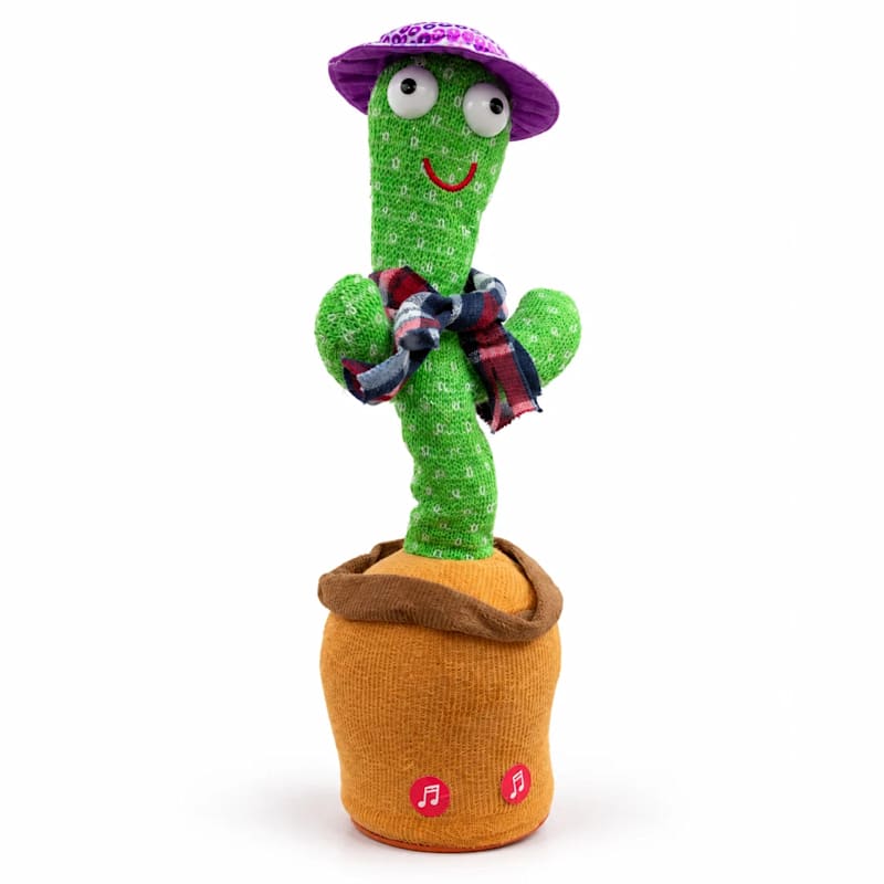 Cactus bailarin Con Bufanda y Gorro
