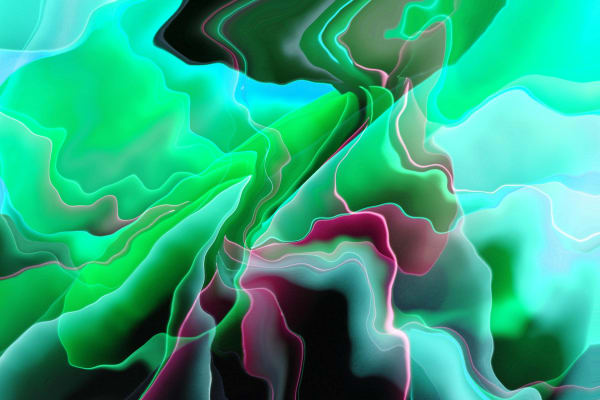 immagine di distorsione. un'immagine distorta