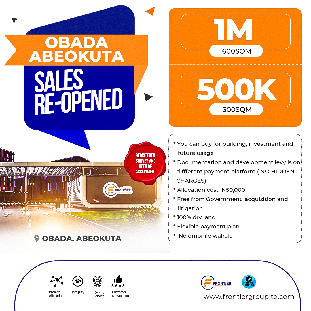 Frontier Homes Obada Phase 2