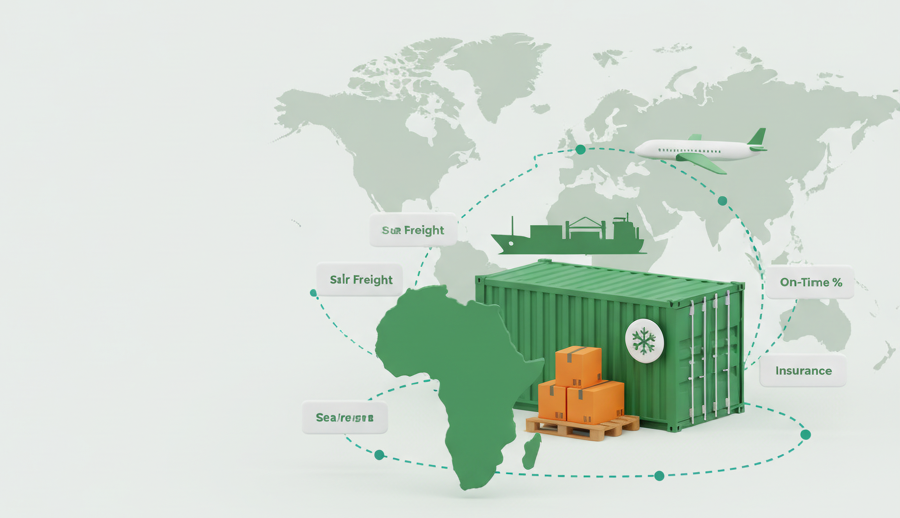 7 Best Freight Forwarders for African Food Exporters: Rates & Reviews