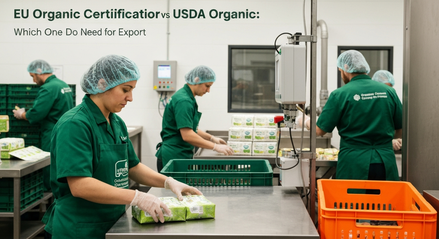 EU Organic Certification vs USDA Organic: Which One Do You Need for Export?