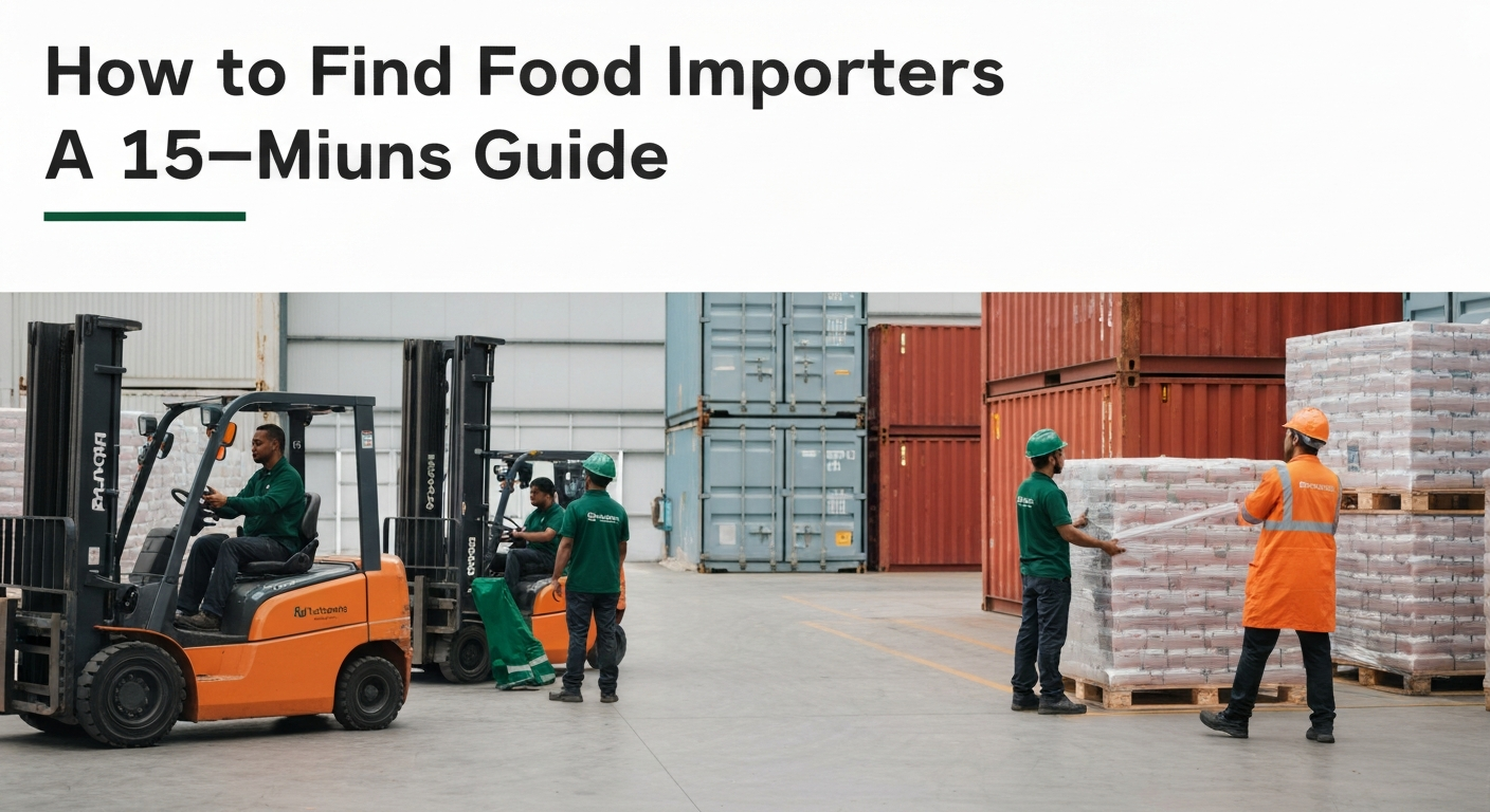 How to Find Food Importers Using Apollo.io: A 15-Minute Guide