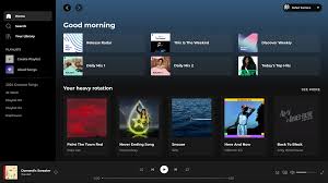 Spotify Homepage