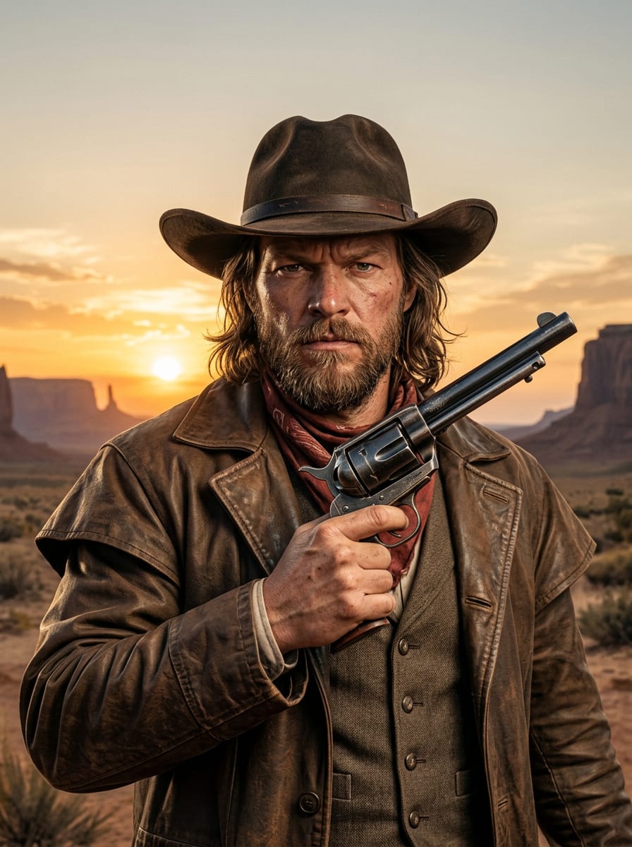 make me a cowboy poster example 2