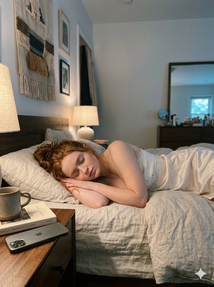 Google Nano Banana 2 — Cozy Bedroom Editorial example 3