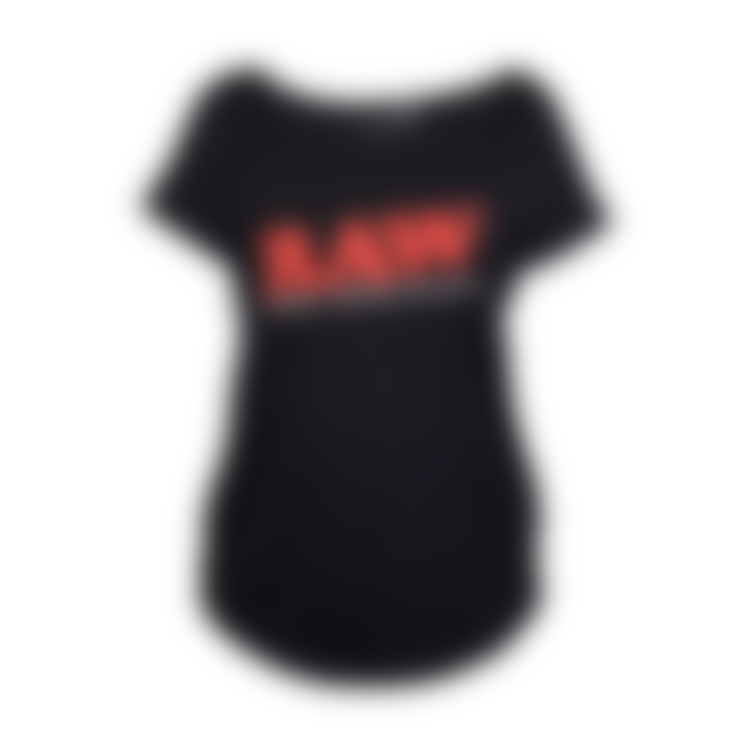 RAW | Black/Red T-Shirt | Girl - S
