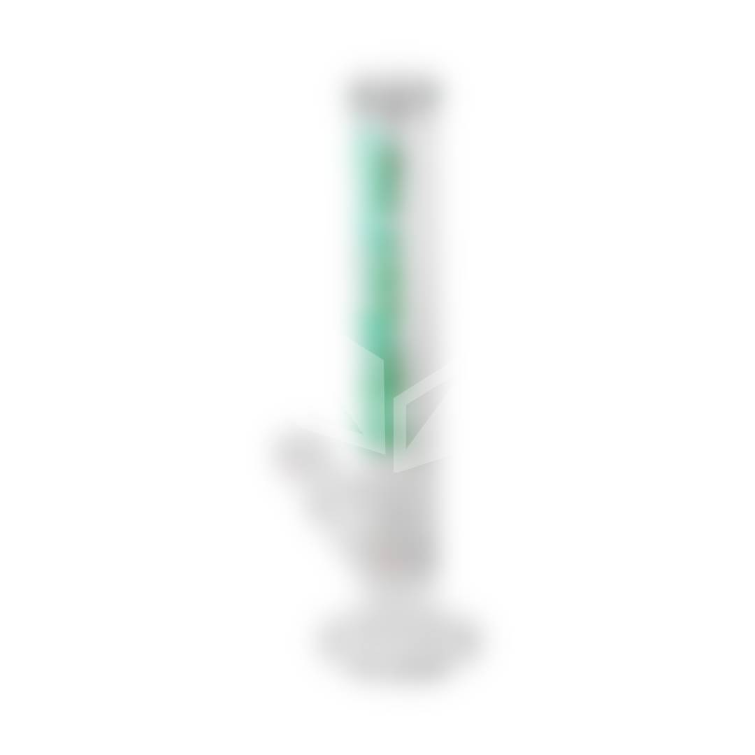 MolinoGlass | 5mm Classic Cylinder Glass Bong | Green