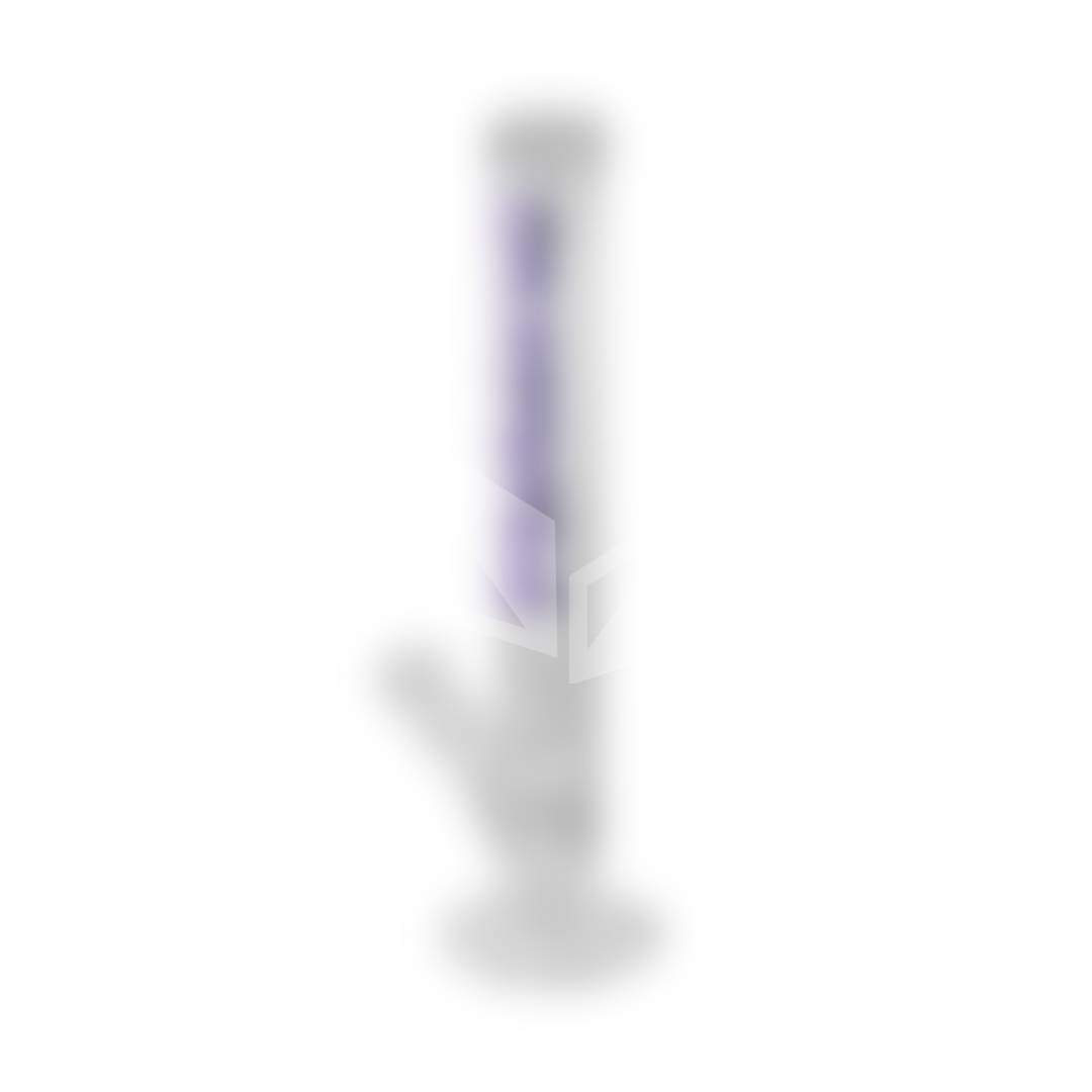 MolinoGlass | 7 mm Classic Cylinder Glass Bong | Purple