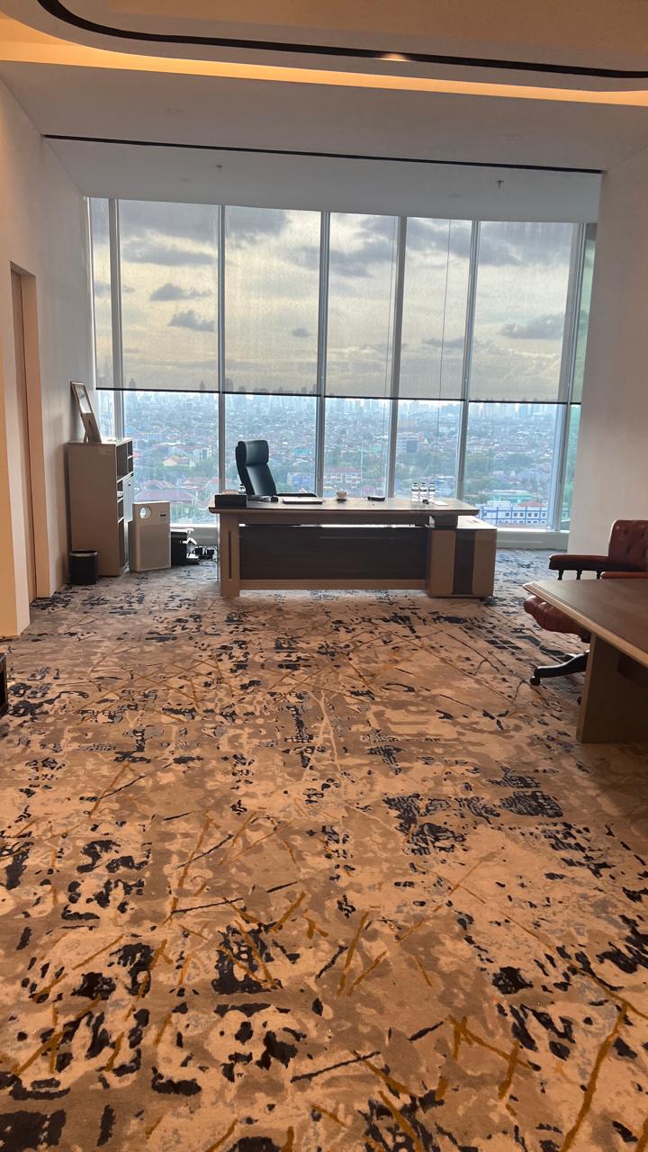 Carpetaria karpet kantor eksekutif SCBD Jakarta