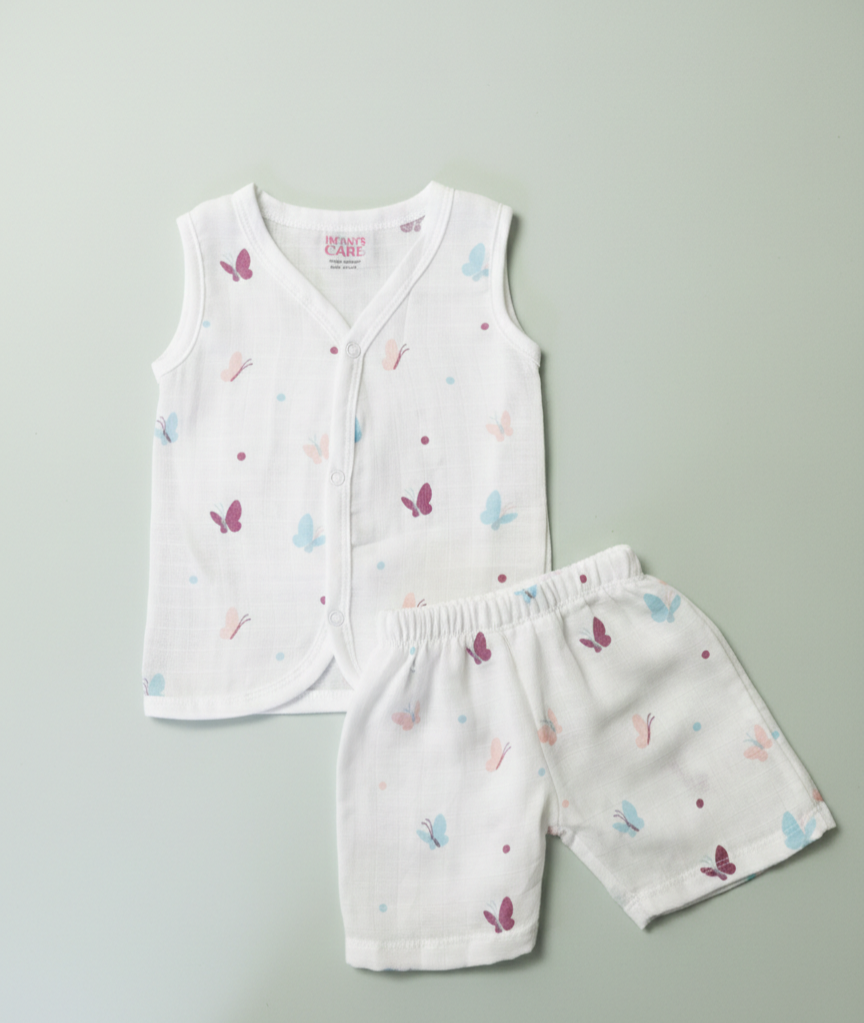 Muslin Shorts And Top