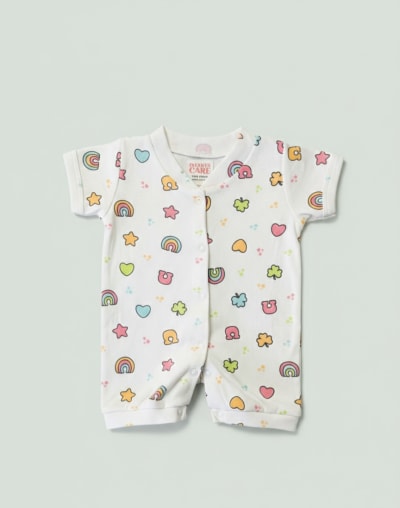 Half Romber Multi Print - Off white - image 1