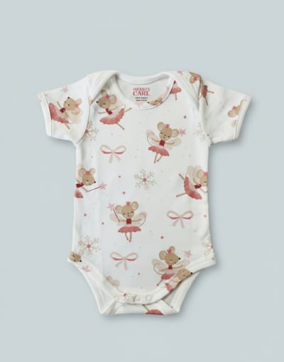 Onesie Dance Print - Light White - image 1
