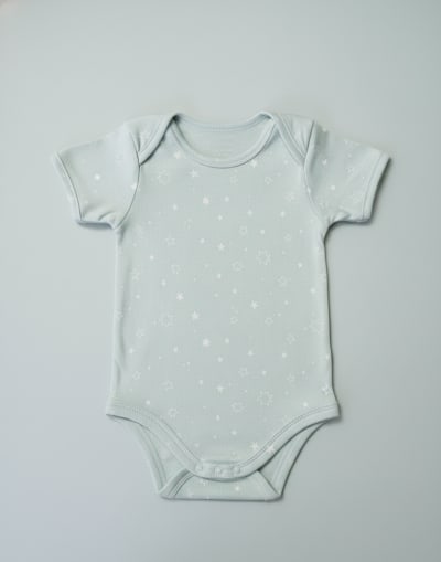 Onesie Star Print - Green - image 1