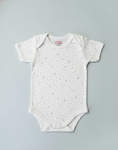 Onesie Star Print - White - image 1