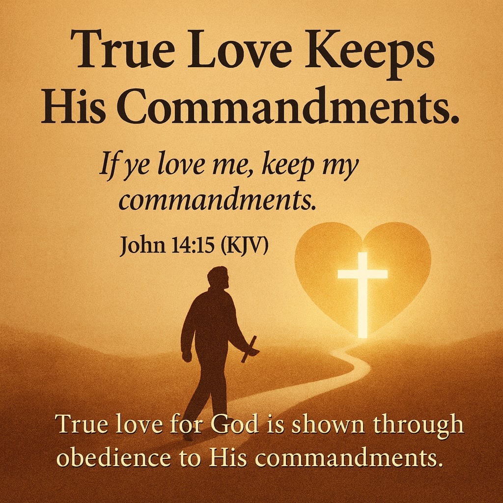 True Love Keeps His Commandments