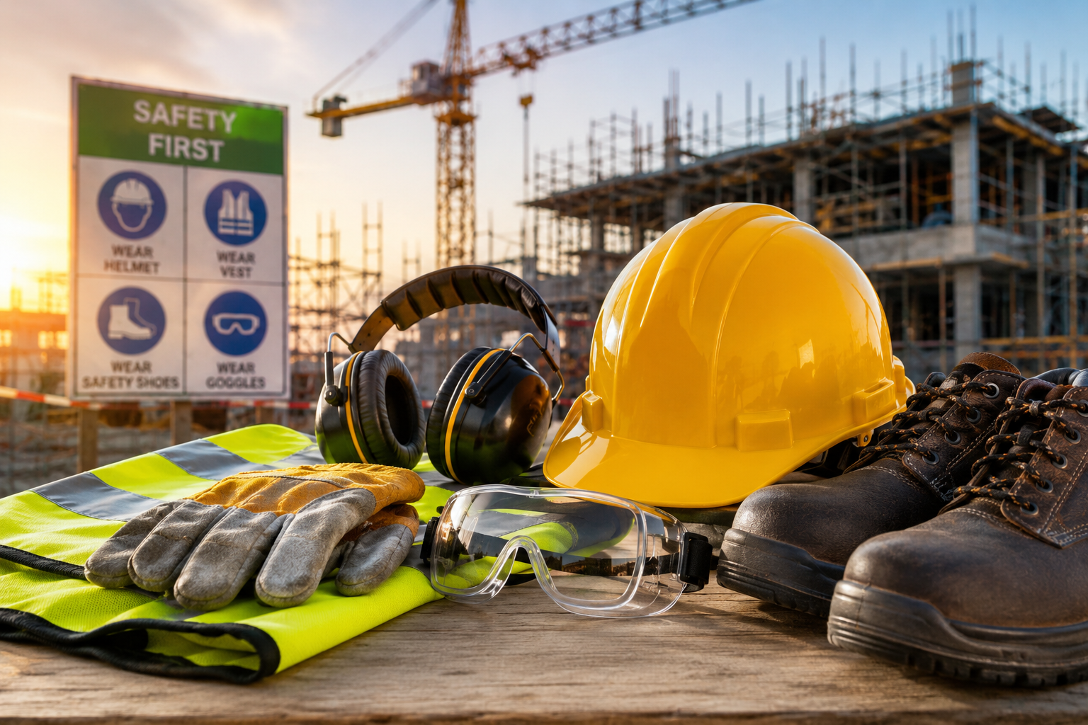 Safety equipment and site PPE compliance