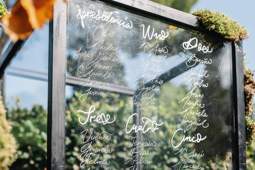 El arte de diseñar un seating plan perfecto para tu boda