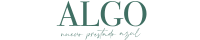Logo Algo nuevo prestado azul