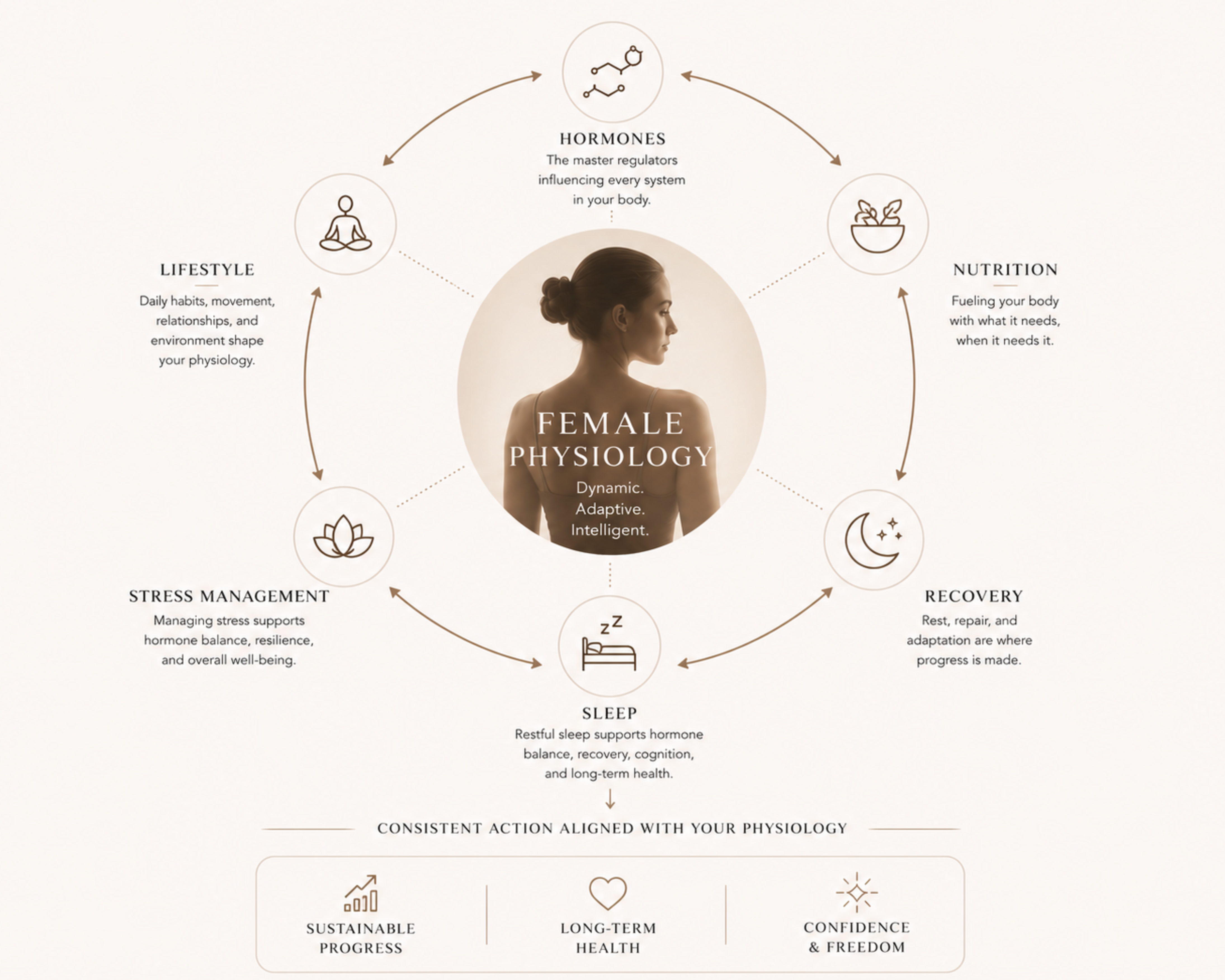 Timeline showing how long it takes to see results from personalized hormone-aware coaching