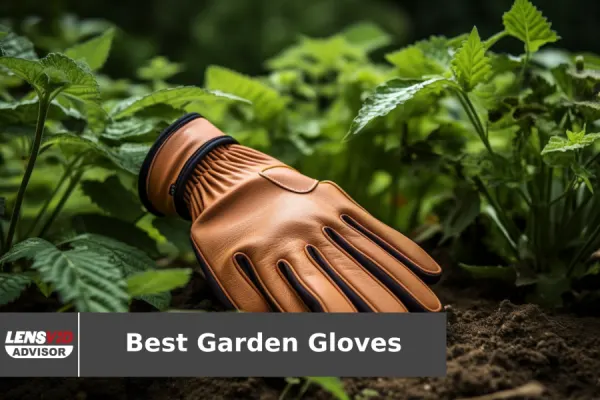 COOLJOB 2 Pairs Bamboo Touch Screen Gardening Gloves for Men and