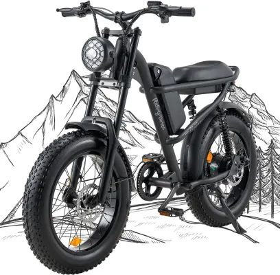 Riding'times 1500W Fat Tire Ebike