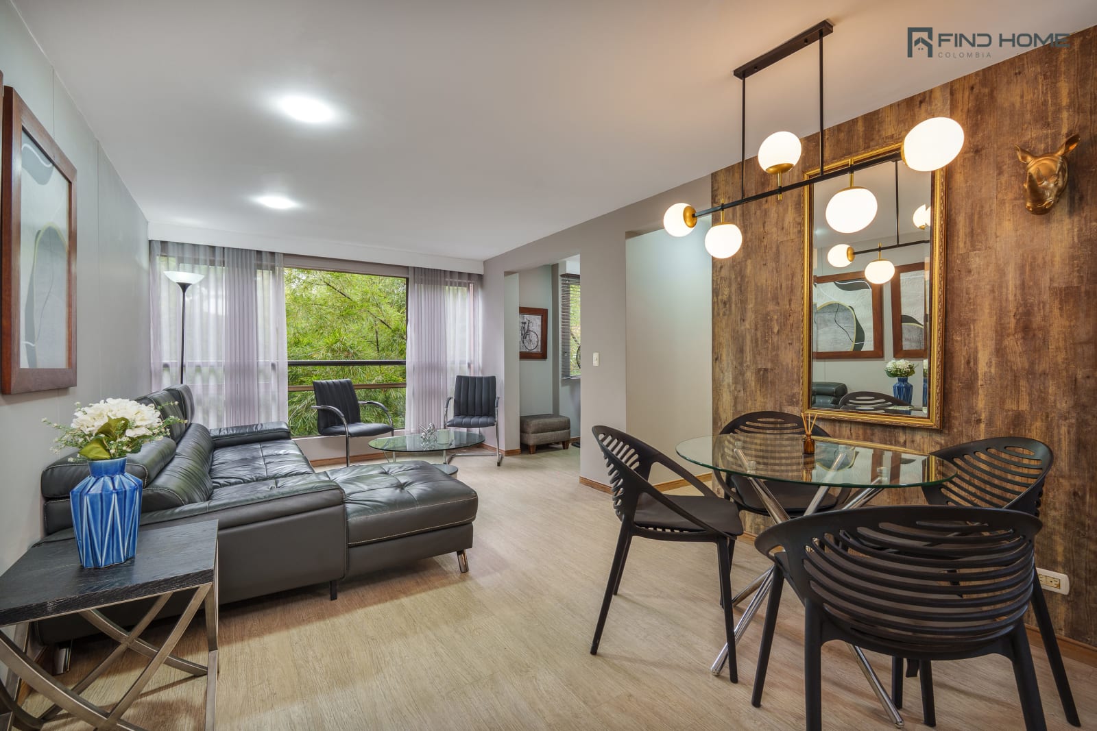 Apartamento amoblado de 53 m² en Alejandría, El Poblado - Medellín, El Poblado (Alejandría)