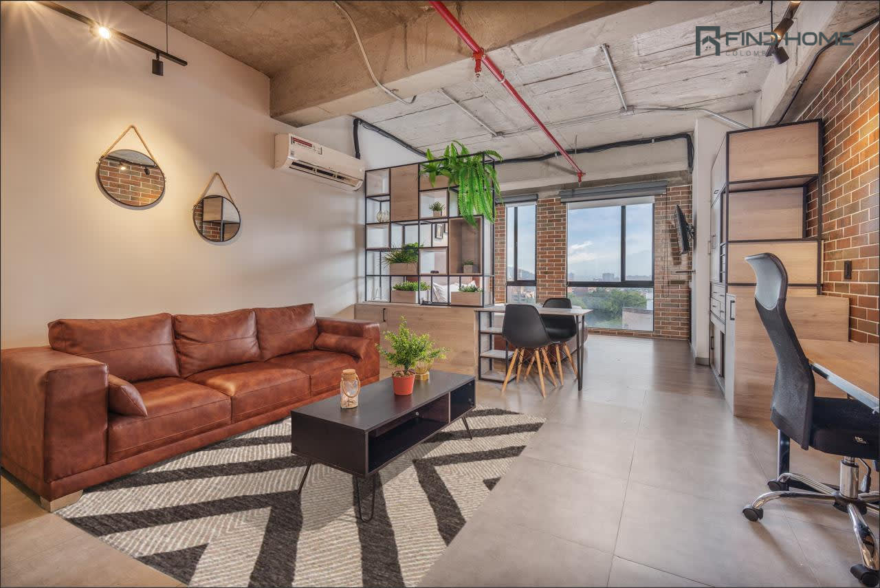 Loft amoblado de 52 m² en el corazón de Laureles - Medellin, Laureles