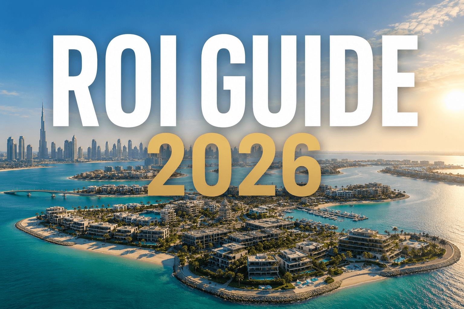 Dubai Islands ROI Guide 2026: The New Waterfront District by the Numbers