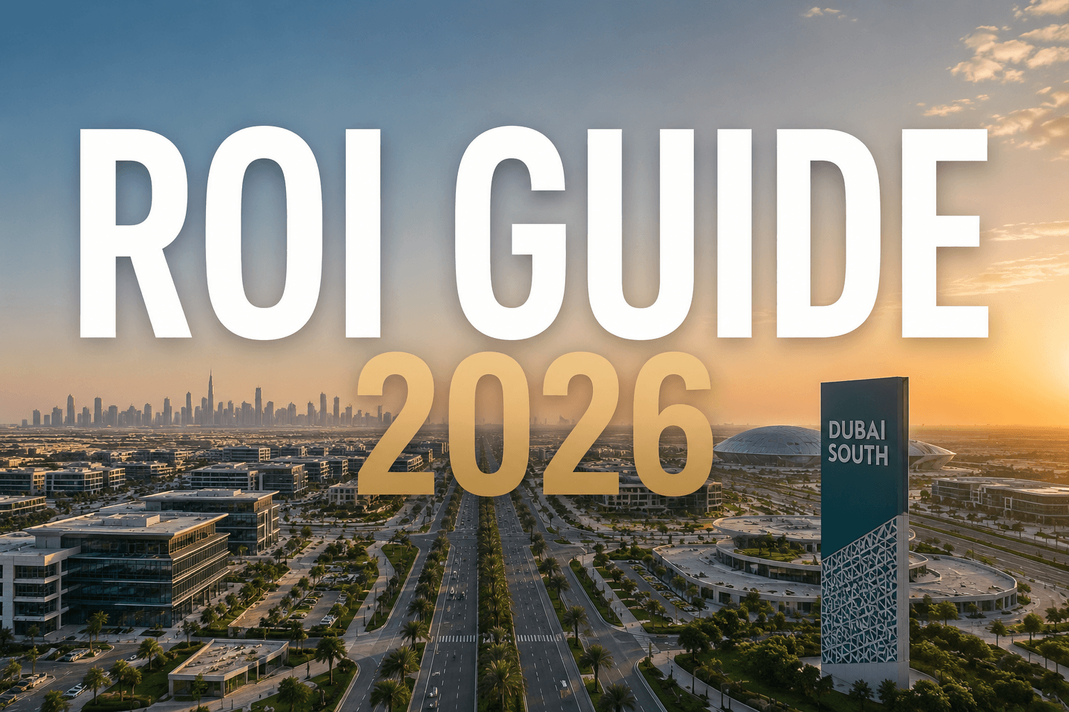 Dubai South ROI Guide 2026: Yields, Prices, and the Airport Effect