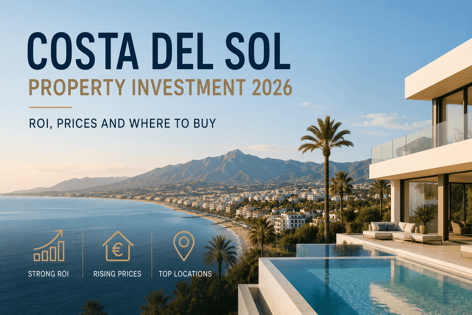 Costa del Sol Property Investment 2026: ROI, Prices and Where to Buy