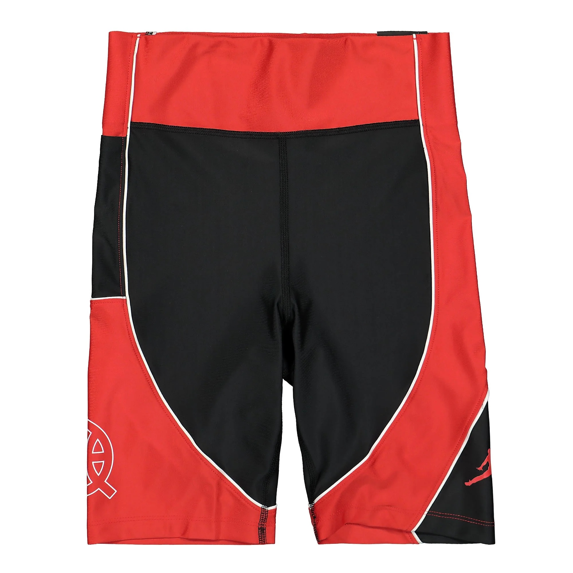 ESSENTIAL QUAI 54 BIKE SHORTS BLACK / UNIVERSITY RED / UNIVERSITY RED