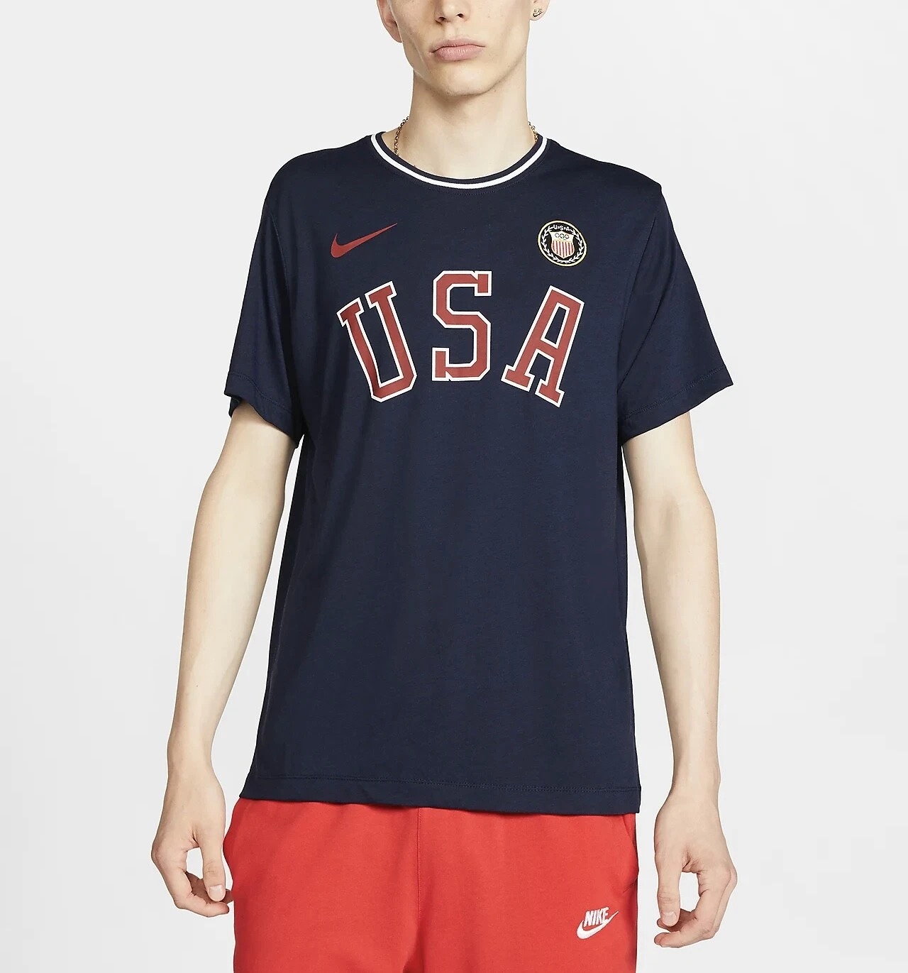 SWOOSH COTTON MEN'S T-SHIRT