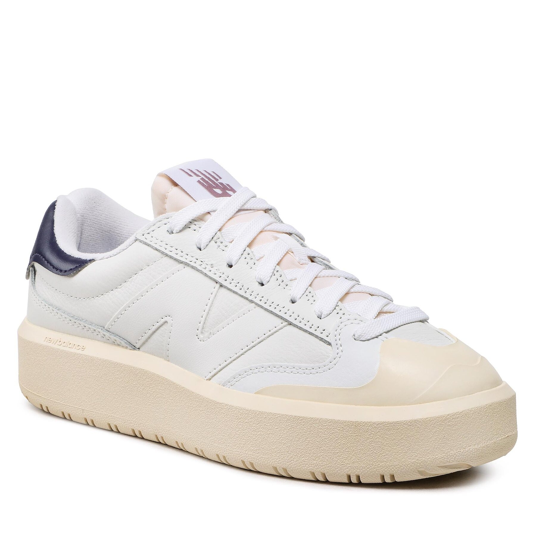 NEW BALANCE CT302 WHITE / DARK MERCURY / LILAC CHALK