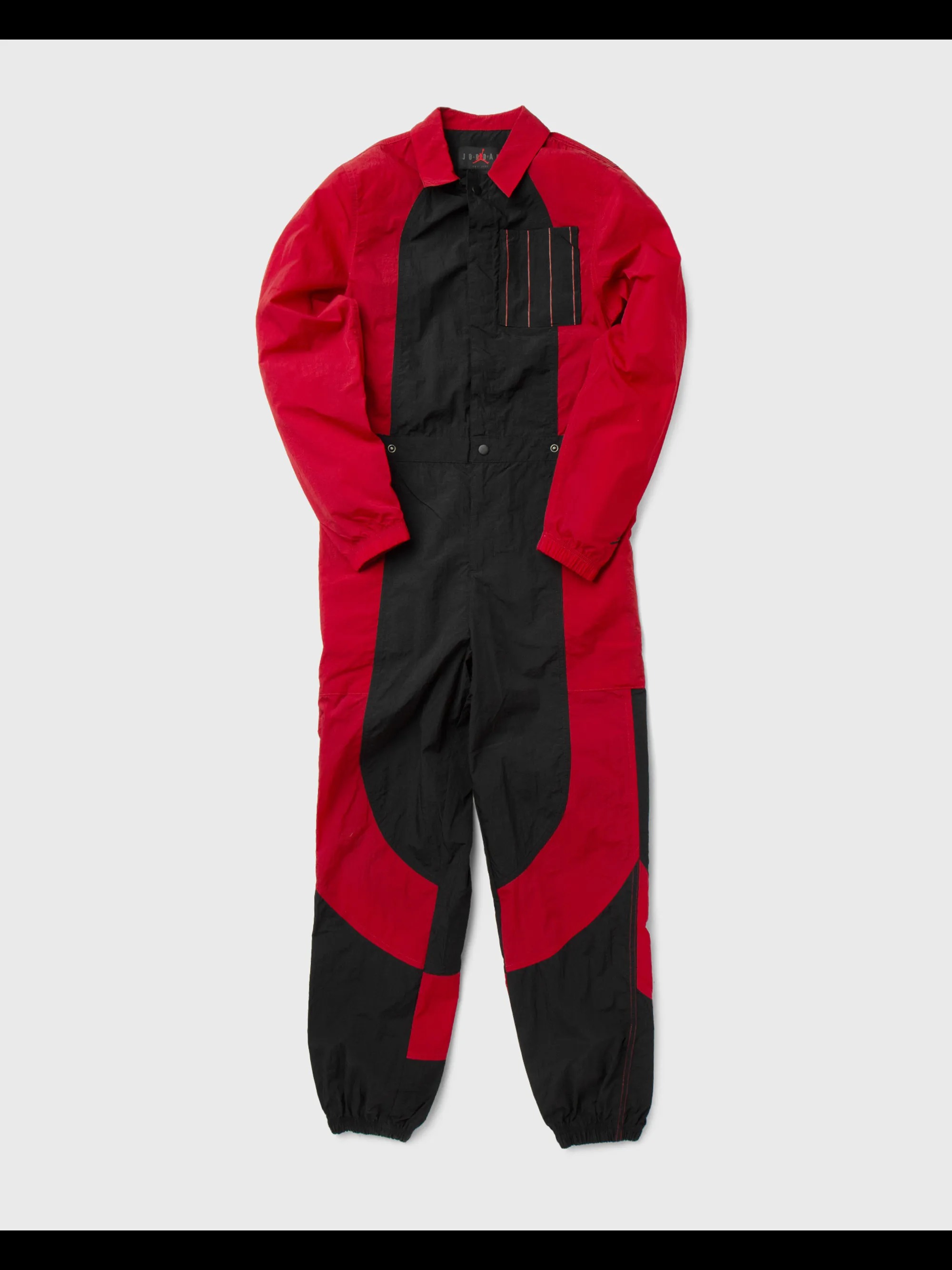 ESSENTIALS FLIGHT SUIT VARSITY RED / BLACK / BLACK