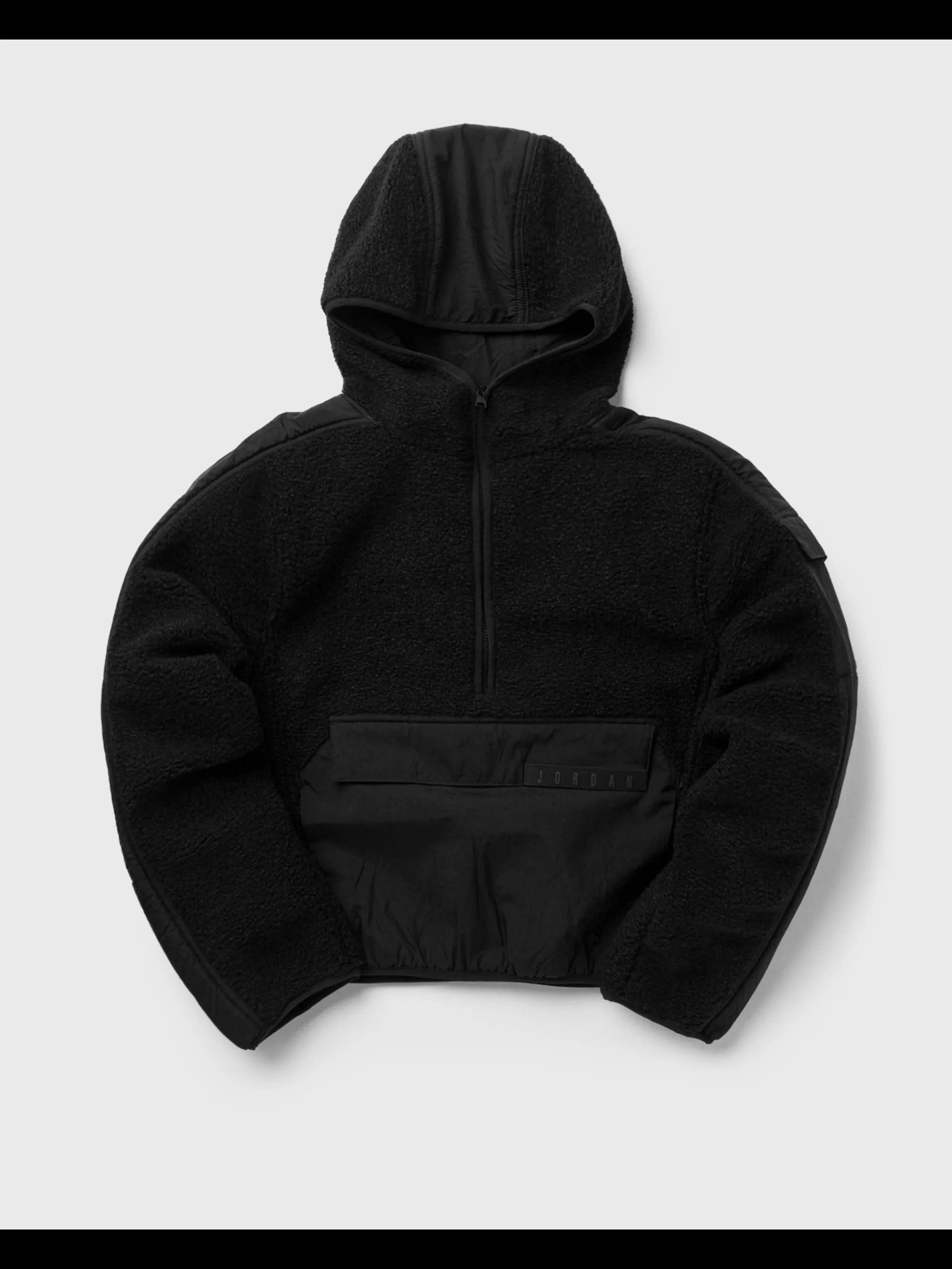 COSY FLEECE HOODY BLACK