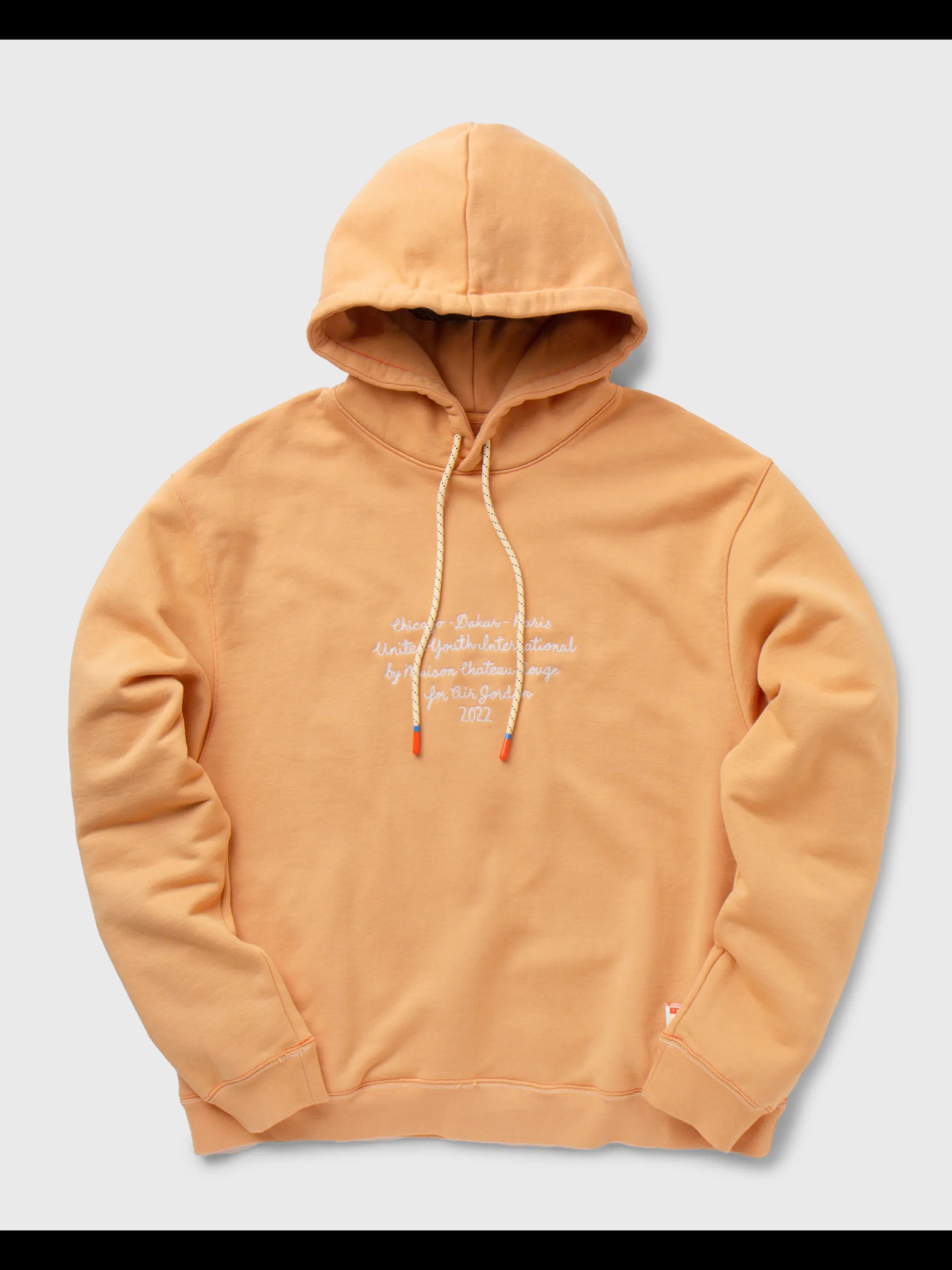 MAISON CHATEAU ROUGE X FLEECE HOODIE ORANGE / MULTI