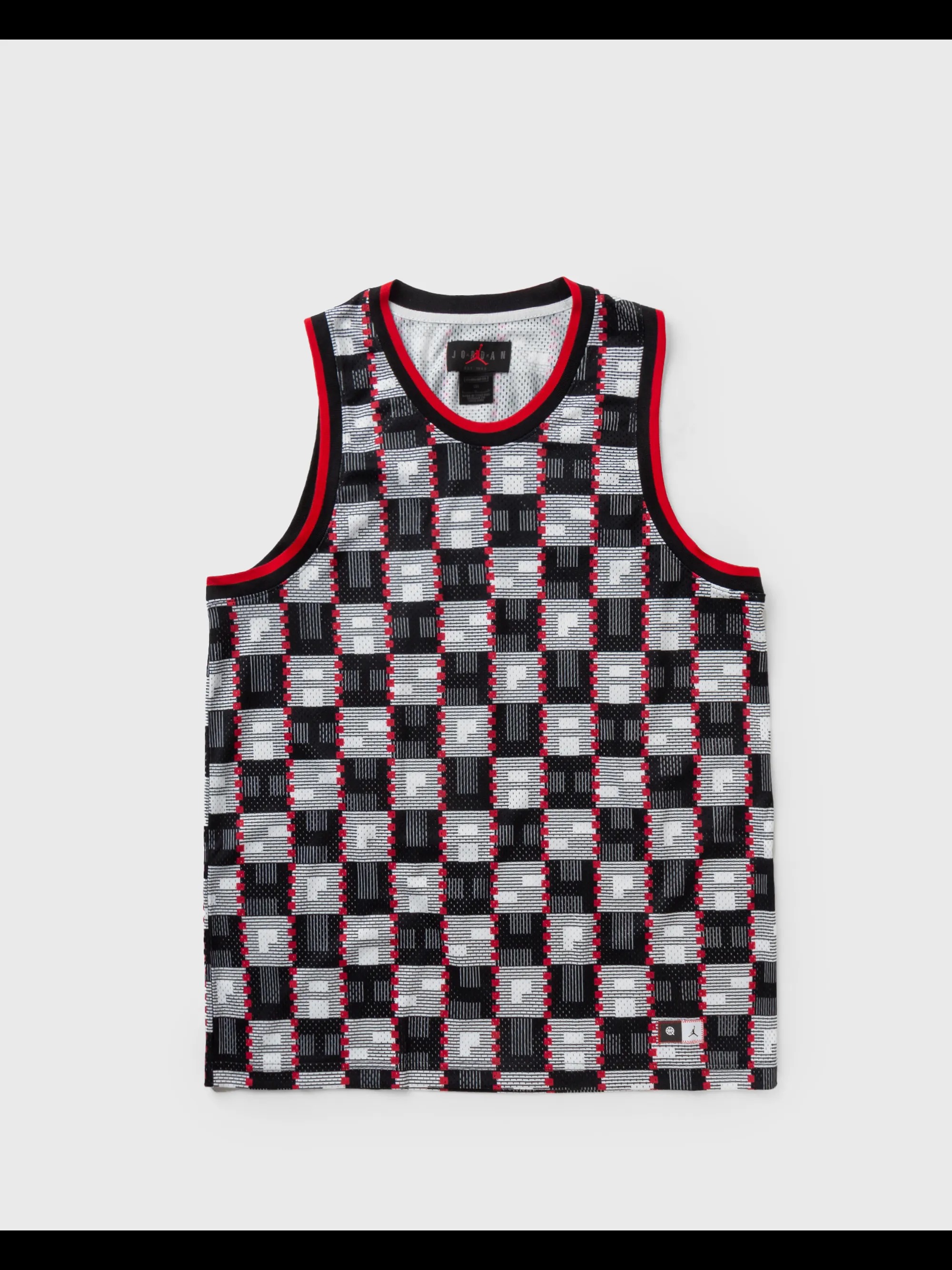 QUAI 54 OFF COURT JERSEY WHITE / UNIVERSITY RED / WHITE