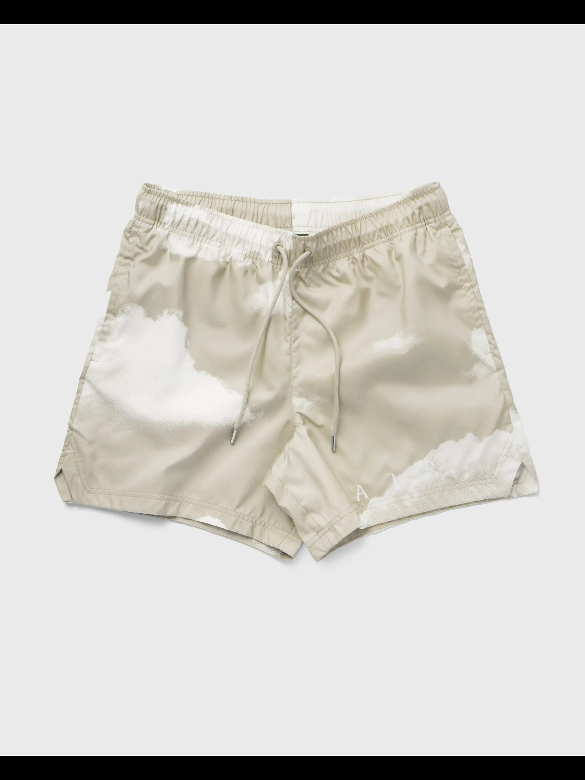 ESSENTIAL STATEMENT POOLSIDE SHORT LIGHT OREWOOD BROWN / WHITE