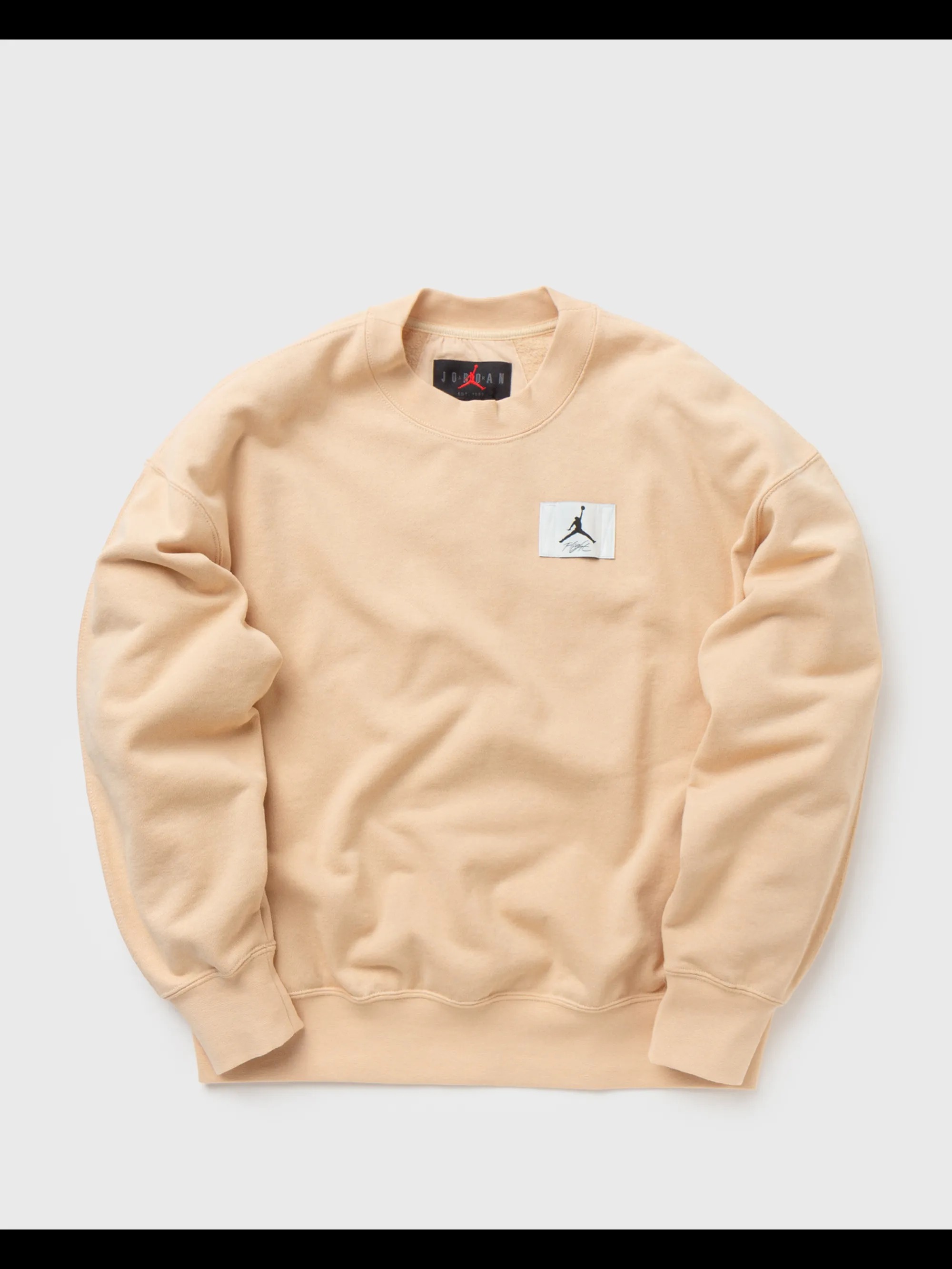 ESSENTIAL FLEECE CREWNECK WHITE ONYX