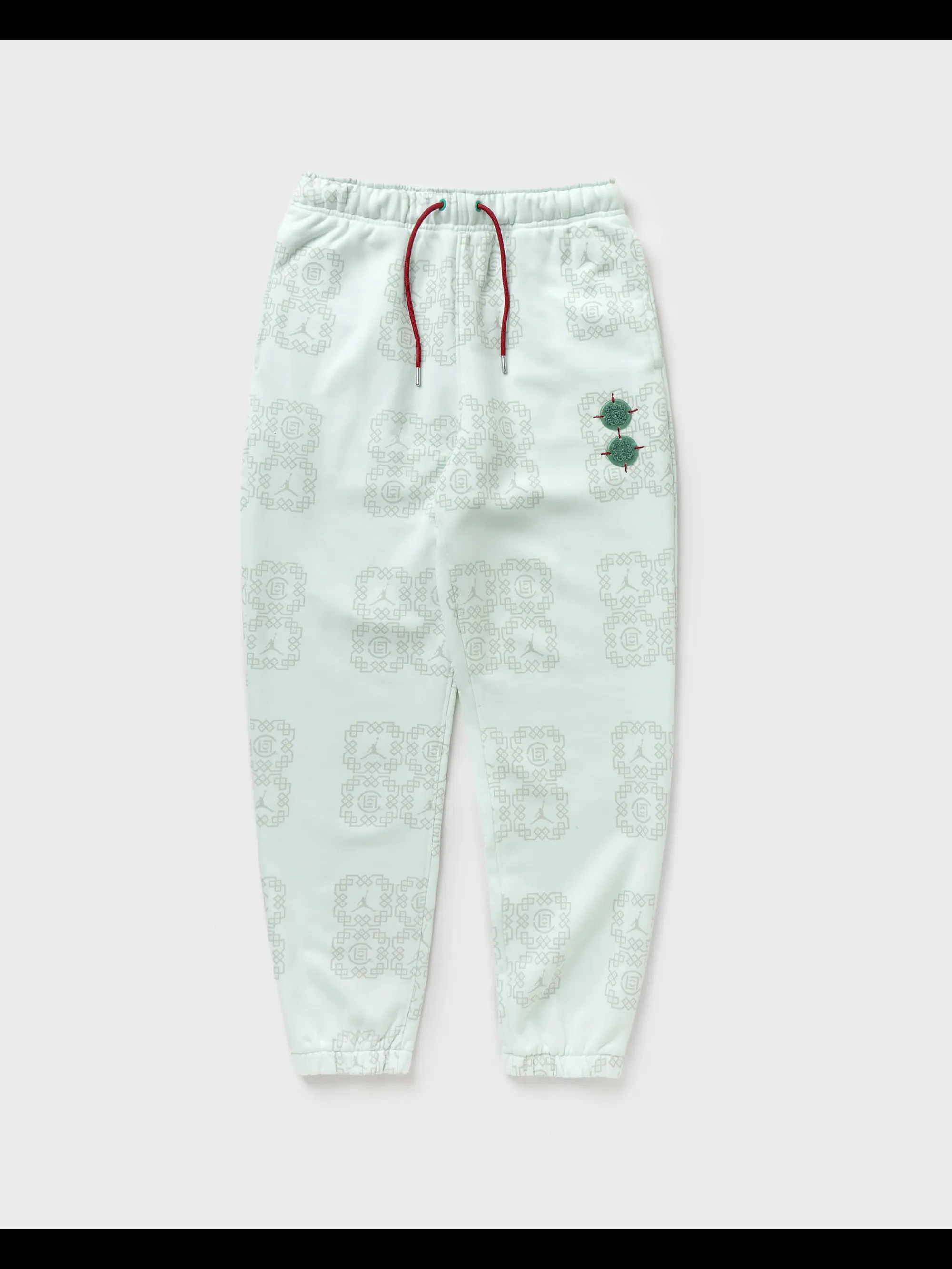 X CLOT JADE FLEECE SWEATPANTS BARELY GREEN